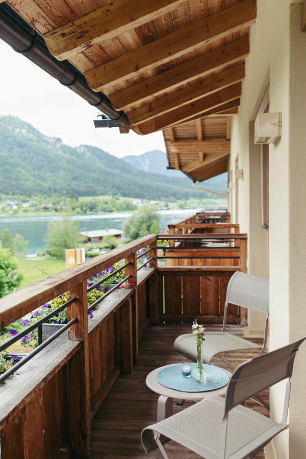 Strandhotel Am Weissensee Exterior foto